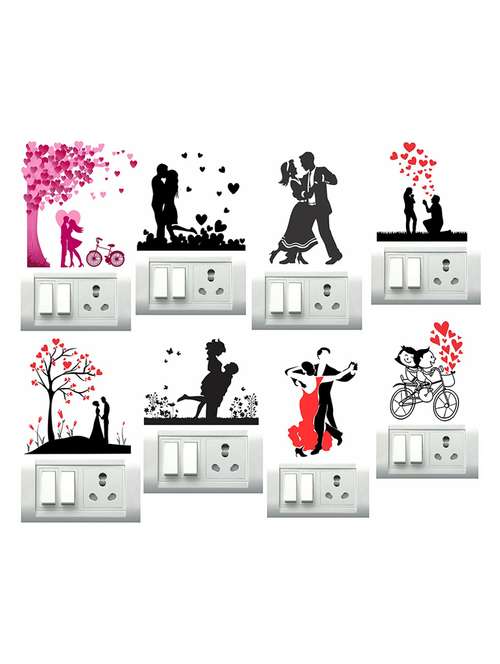 couples switch board sticker