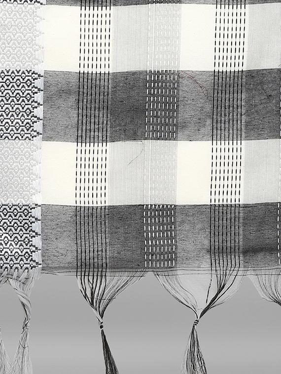 striped woven dupatta - 17016243 - Standard Image - 2