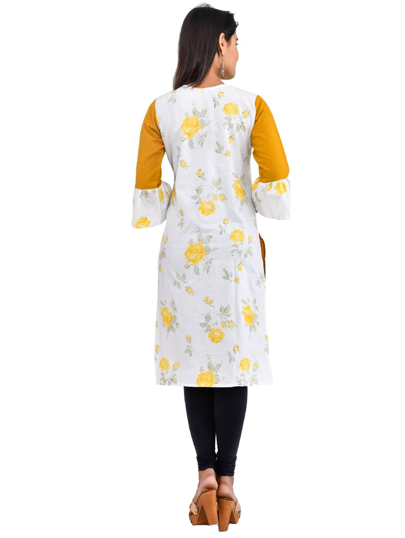 women's straight kurta - 17020939 - Standard Image - 2
