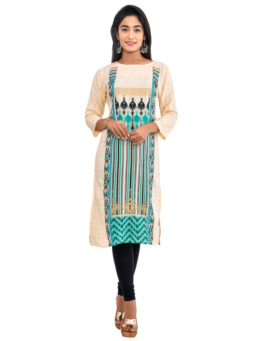 women's straight kurta - 17020940 -  Zoom Image - 0