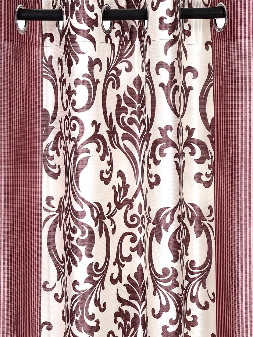 eyelet polyester long door curtain (pack of 2) - 17021722 - Standard Image - 2