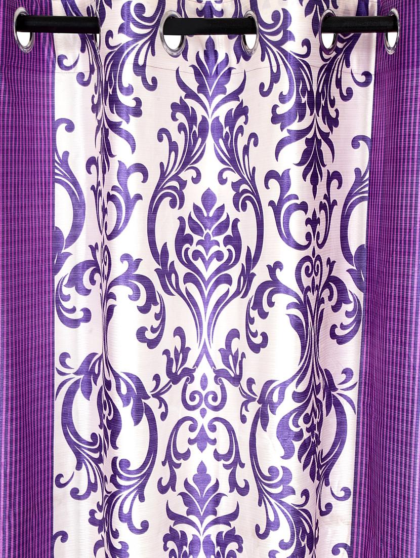 eyelet polyester door curtain (pack of 2) - 17021736 - Standard Image - 2