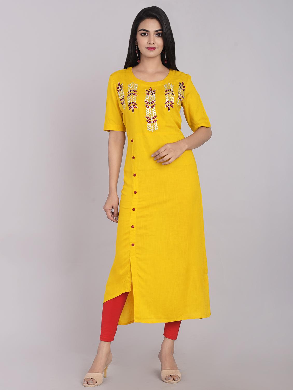 women's asymmetric kurta - 17022181 -  Zoom Image - 0