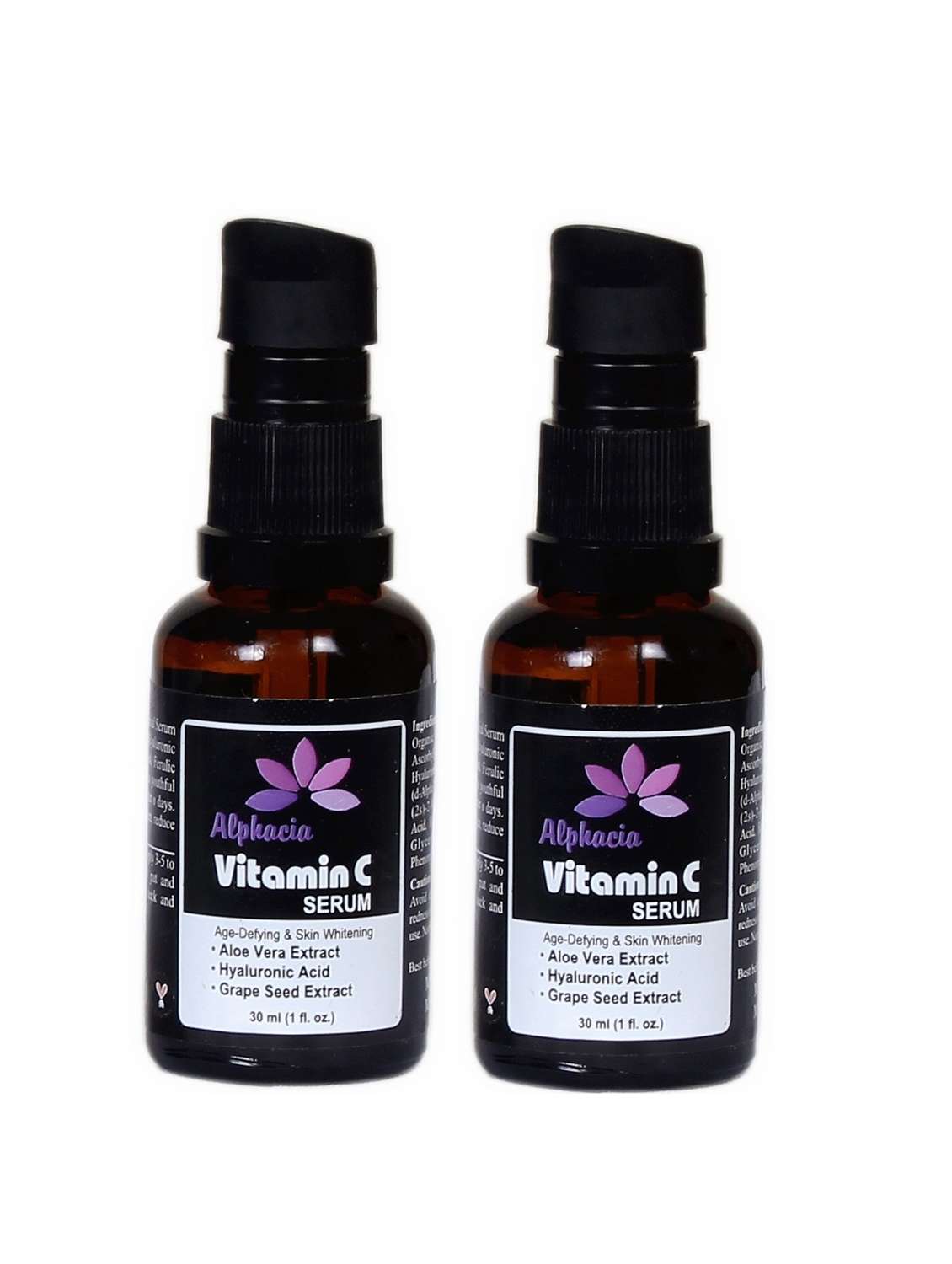 alphacia brightening facial serum 60ml