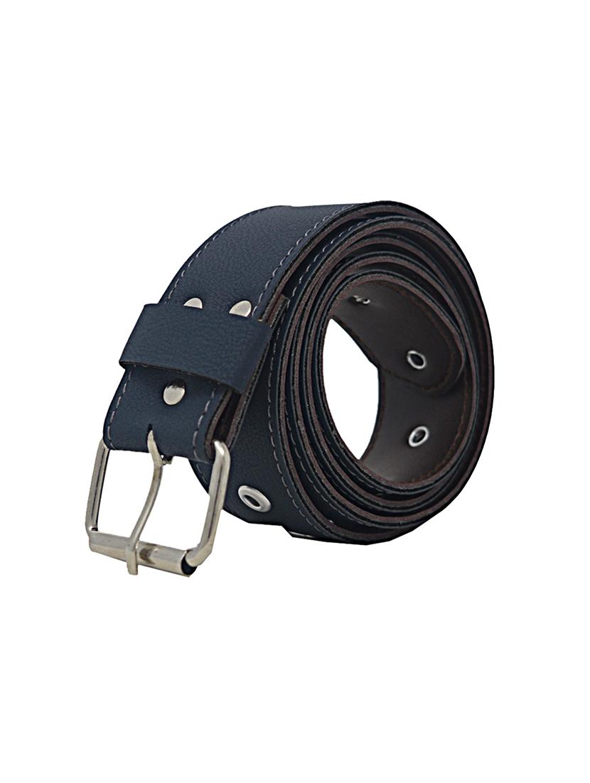 black casual faux leather belt - 17025209 - Standard Image - 2
