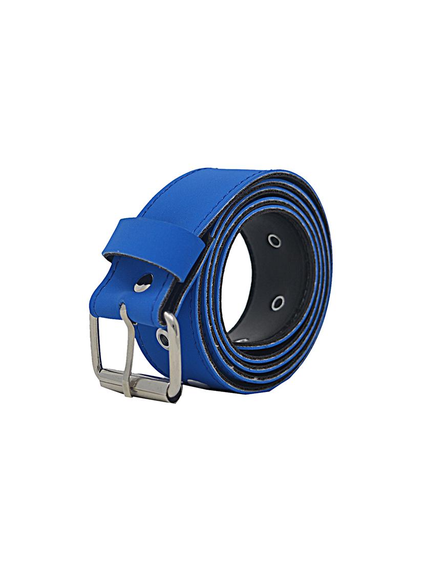 blue casual faux leather belt - 17025210 - Standard Image - 2