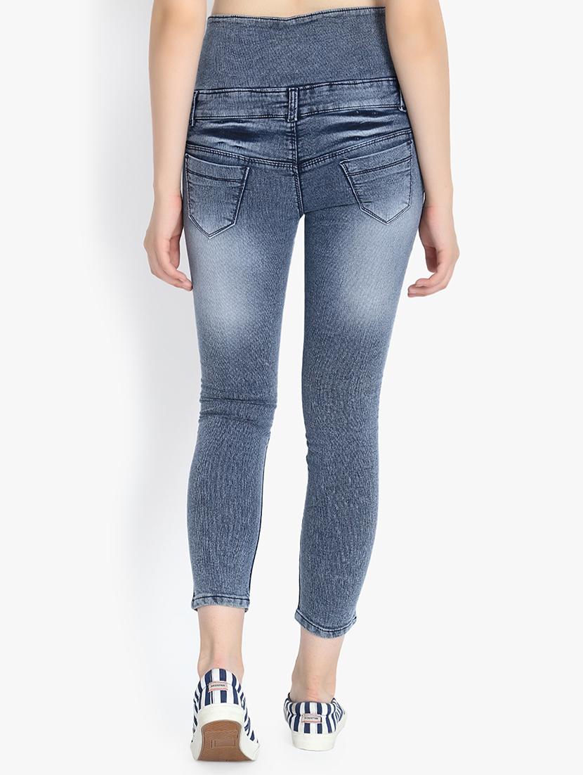 high rise skinny fit jeans - 17026101 - Standard Image - 2