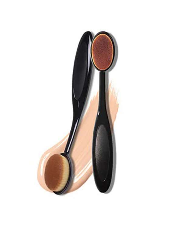 favon oval shaped high quality foundation brush