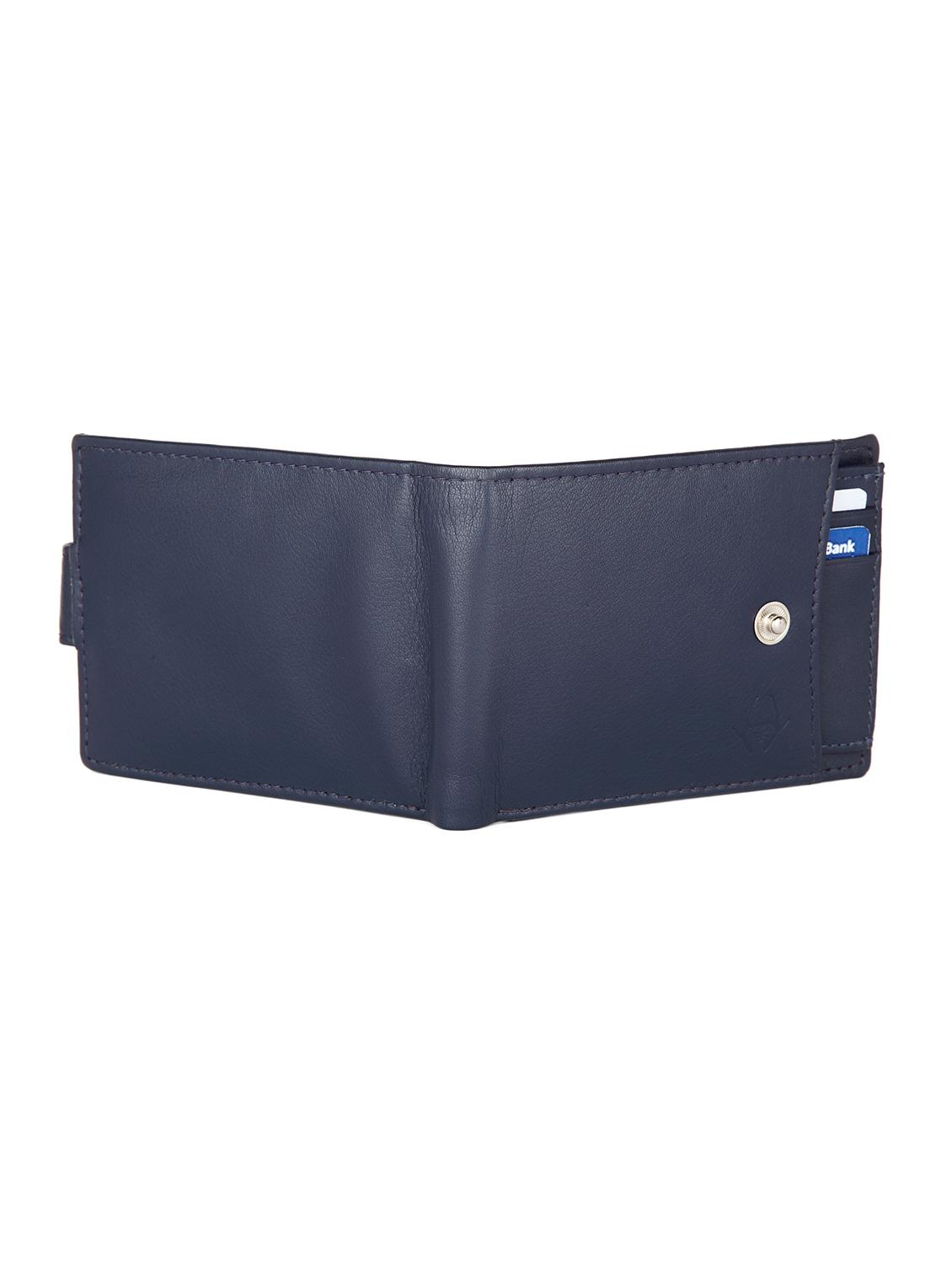 navy blue leather wallet - 17032554 - Standard Image - 2