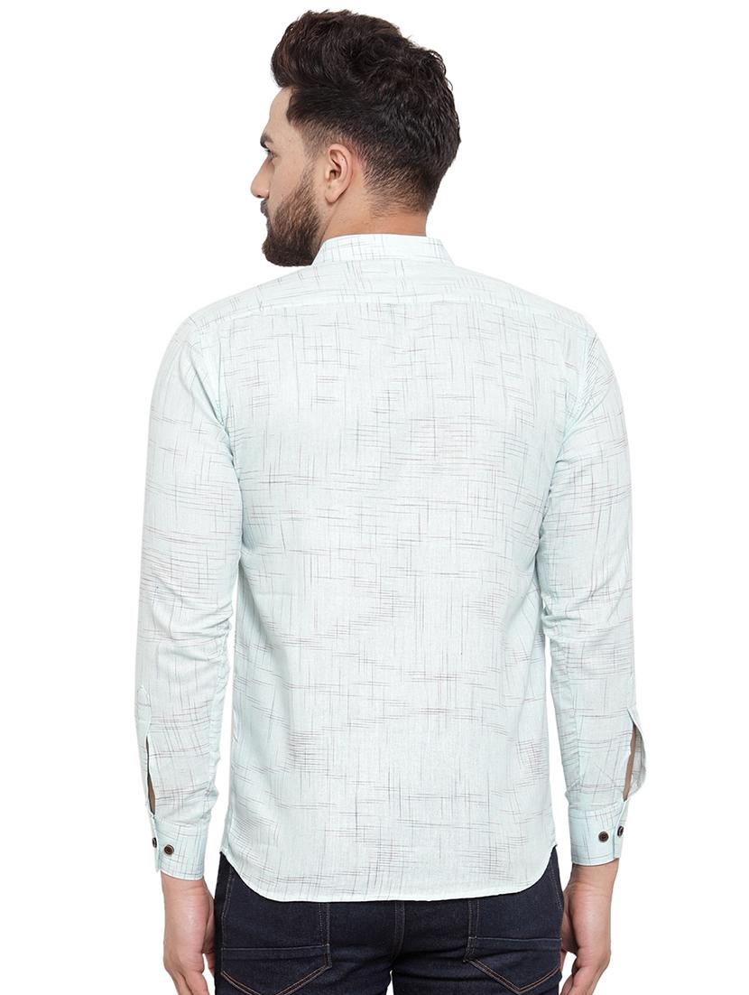 mens melange casual shirt - 17033790 - Standard Image - 2