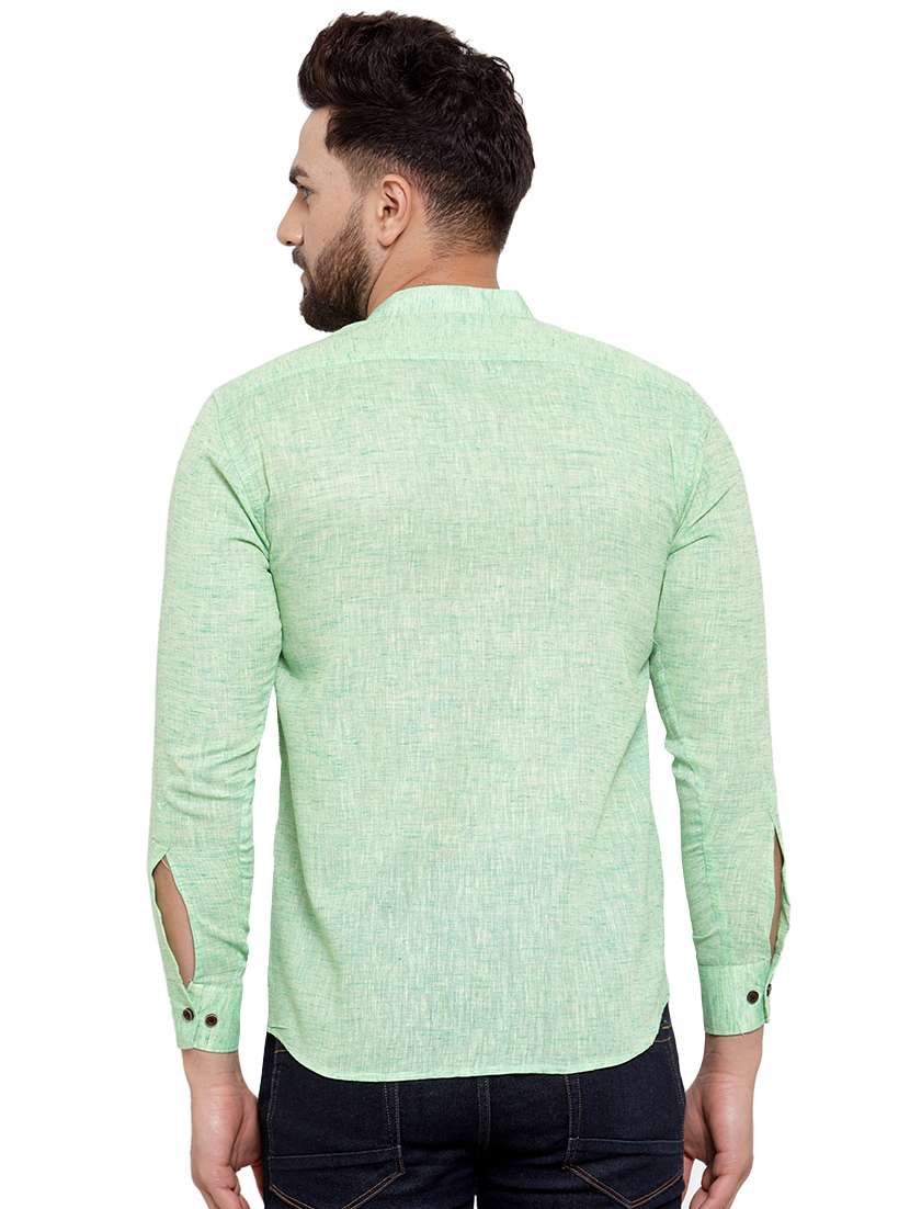 mens self design casual shirt - 17033798 -  Standard Image - 2