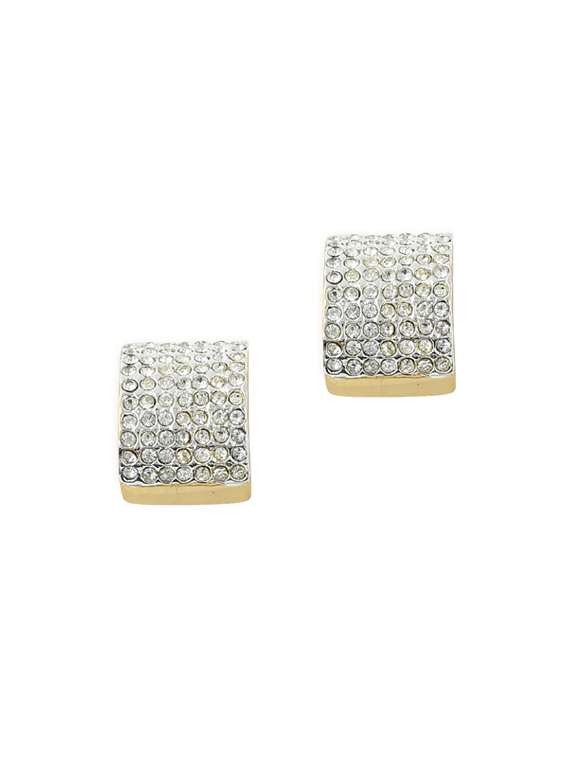 gold metal studs earring