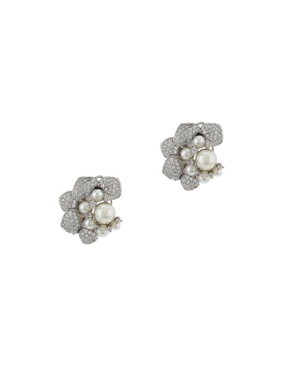 gold metal studs earring - 17041346 -  Zoom Image - 0