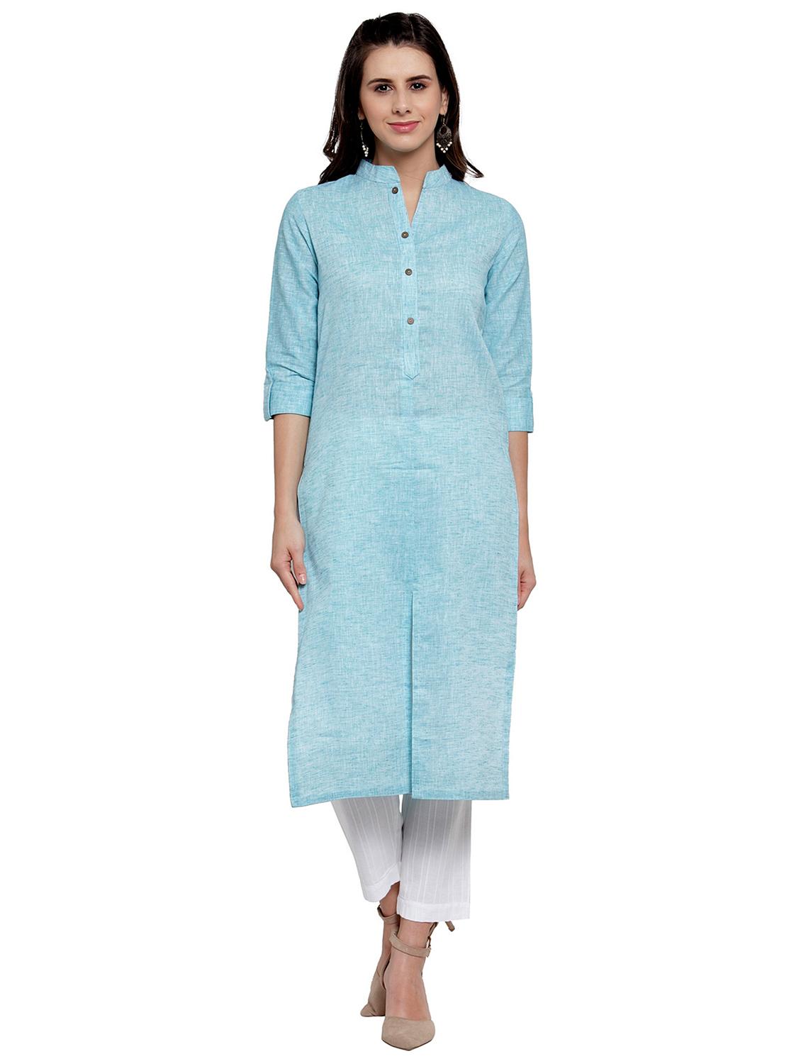 women's straight kurta - 17059737 - Zoom Image - 0