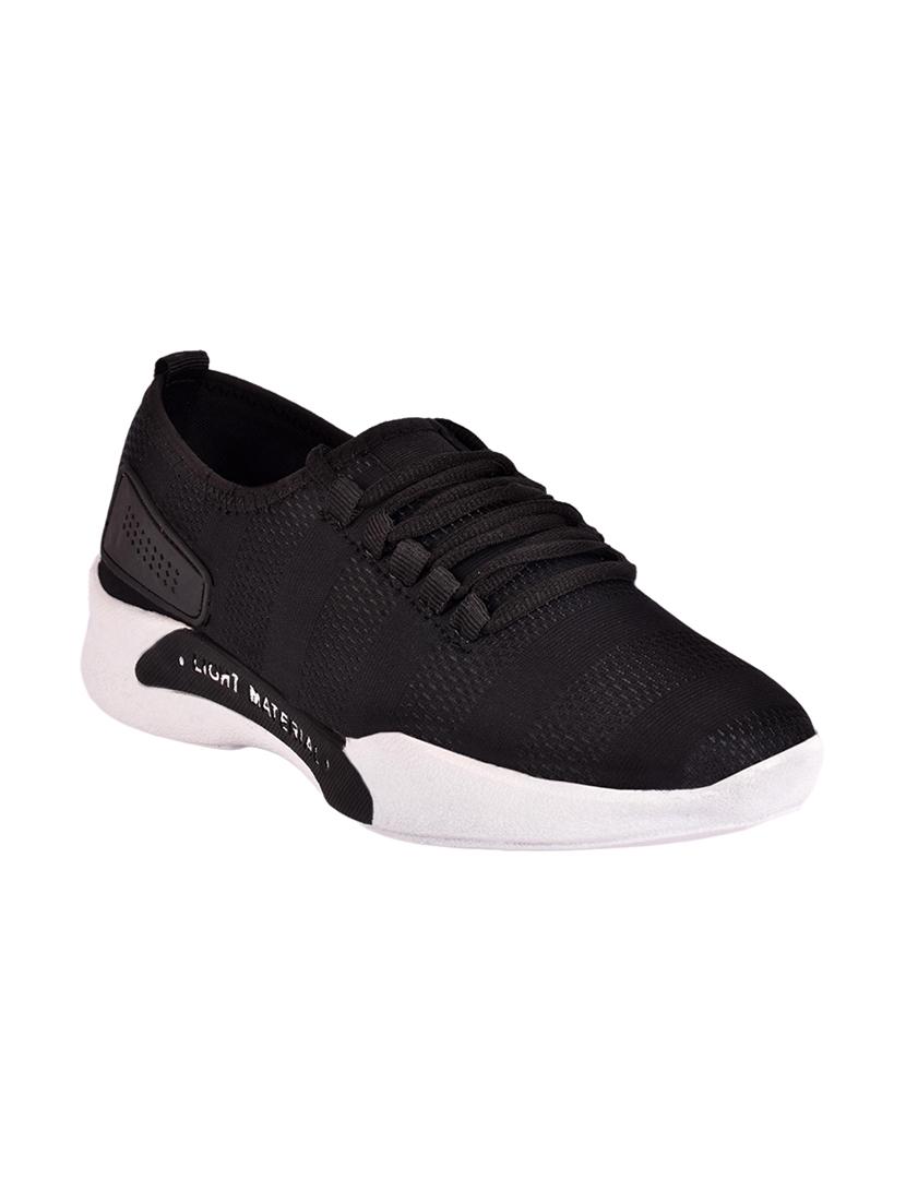 black lace up sneakers - 17060746 -  Zoom Image - 0