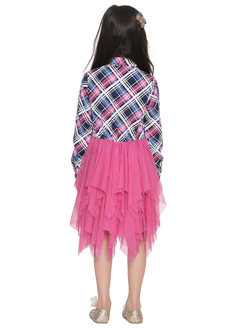 girls collared bishop sleeve frock - 17063868 -  Standard Image - 2