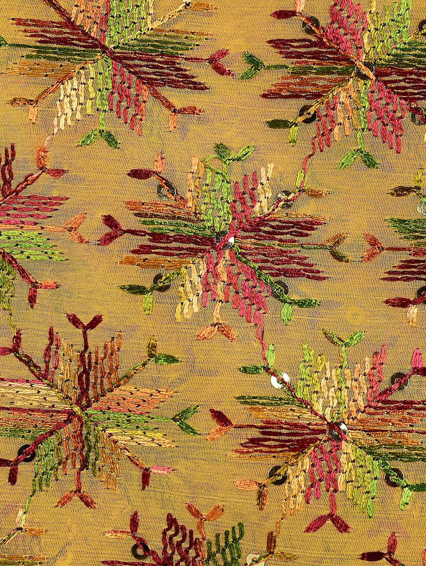 phulkari embroidered dupatta - 17063993 - Standard Image - 2