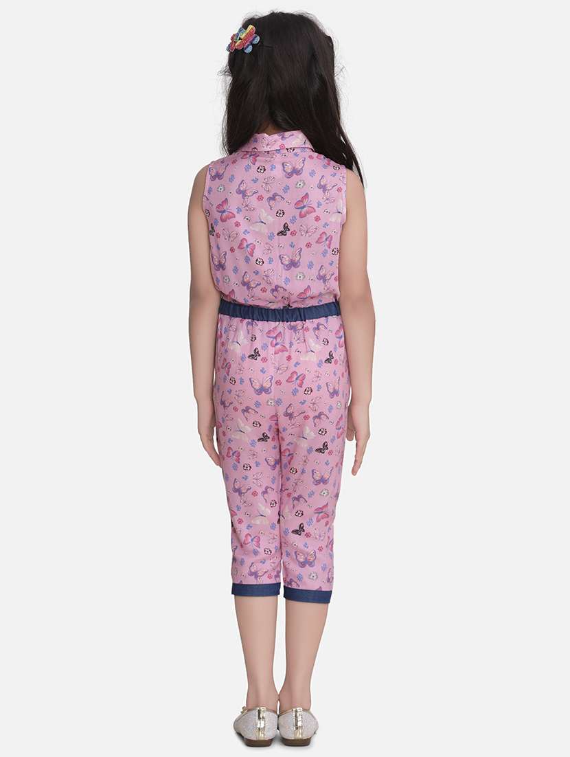 pink cotton 34th jumpsuit twin sets & jump suit - 17066361 - Standard Image - 2