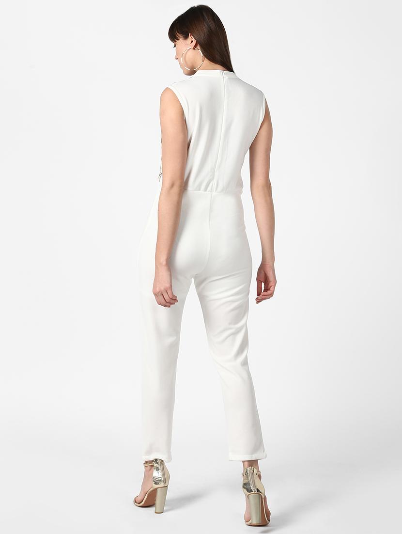 sequin detail full leg jumpsuit - 17067546 - Standard Image - 2