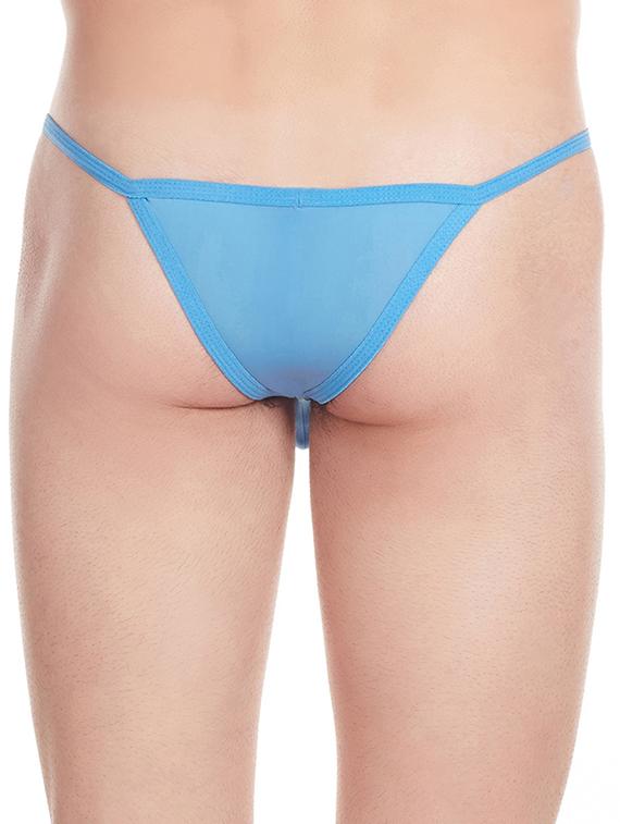 blue solid nylon hipster - 17068085 - Standard Image - 2