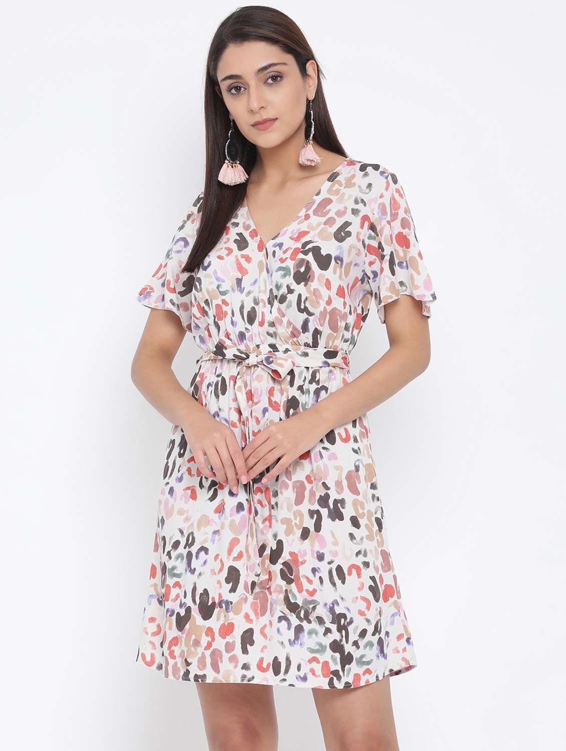 women's  polka dots dress