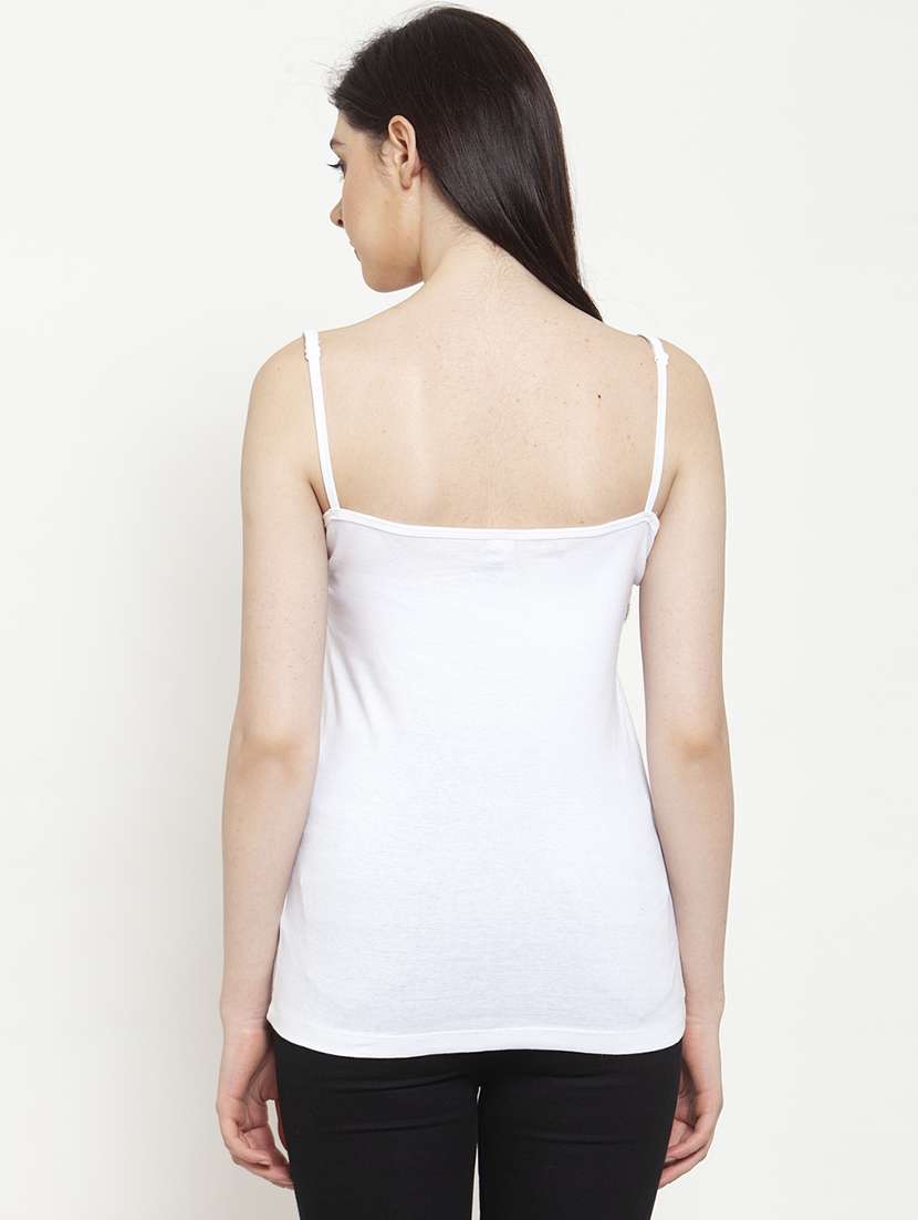 white cotton camisole - 17076849 - Standard Image - 2