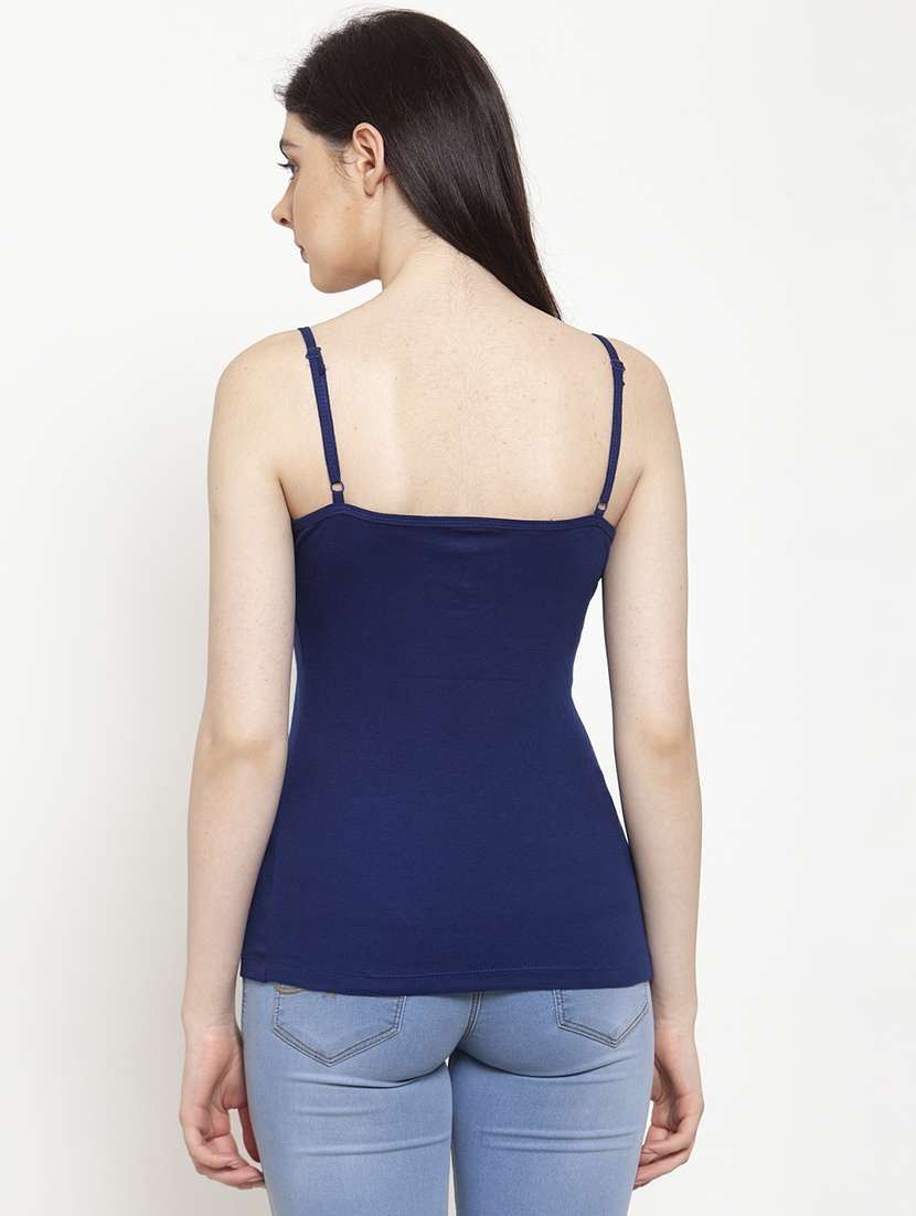 blue cotton camisole - 17076859 - Standard Image - 2