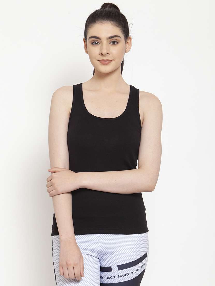 women's plain scoop neck t-shirt