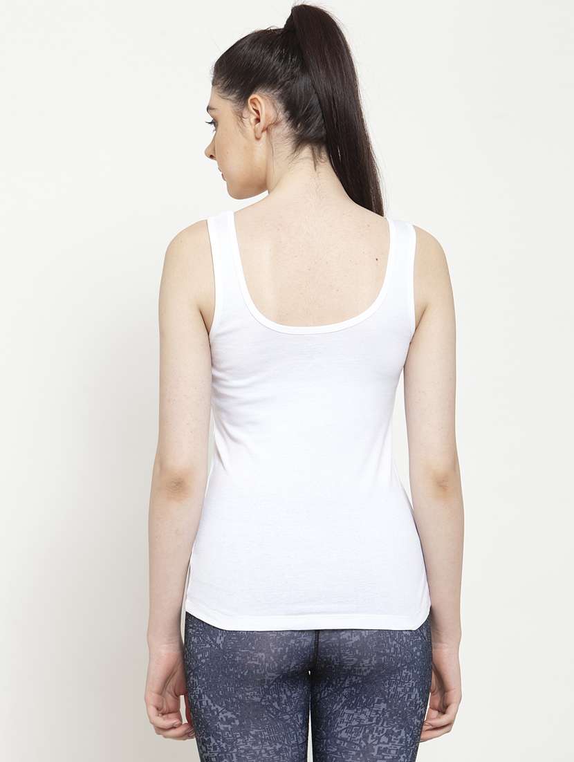 white cotton camisole - 17076877 - Standard Image - 2