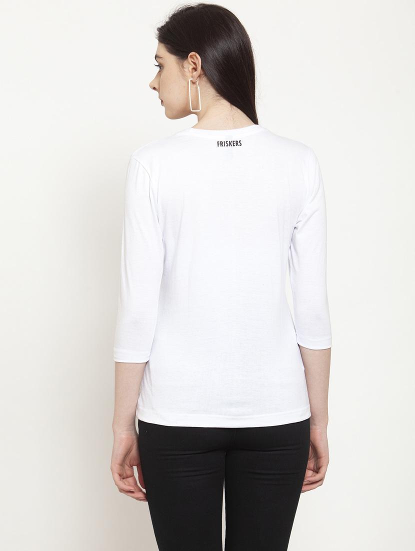 women's plain round neck t-shirt - 17076904 - Standard Image - 2