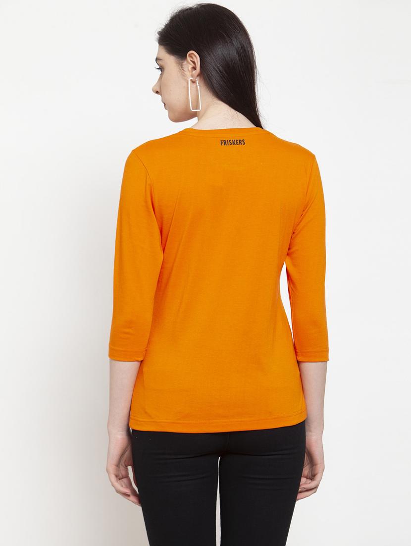 women's plain round neck t-shirt - 17076908 - Standard Image - 2