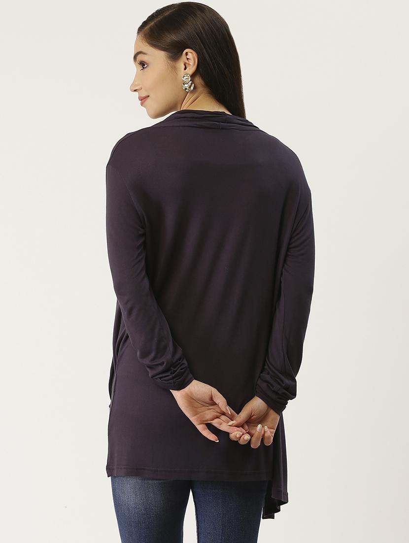 grey viscose shrug - 17079808 - Standard Image - 2