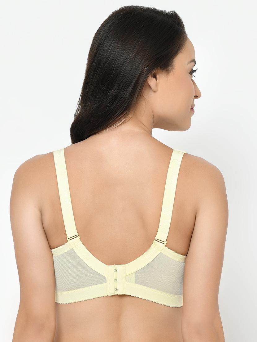 yellow polyester regular bra - 17081453 - Standard Image - 2