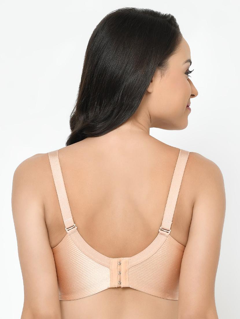 orange nylon plunge bra - 17081459 - Standard Image - 2