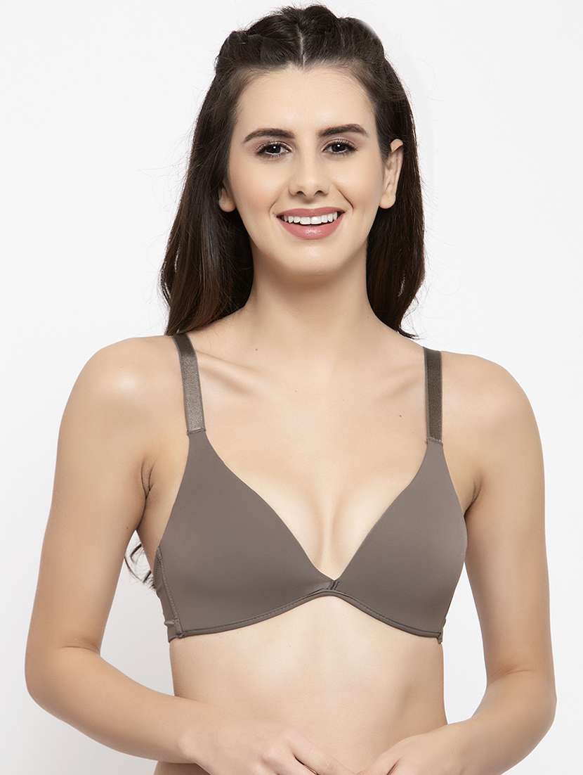 half coverage plunge bra 