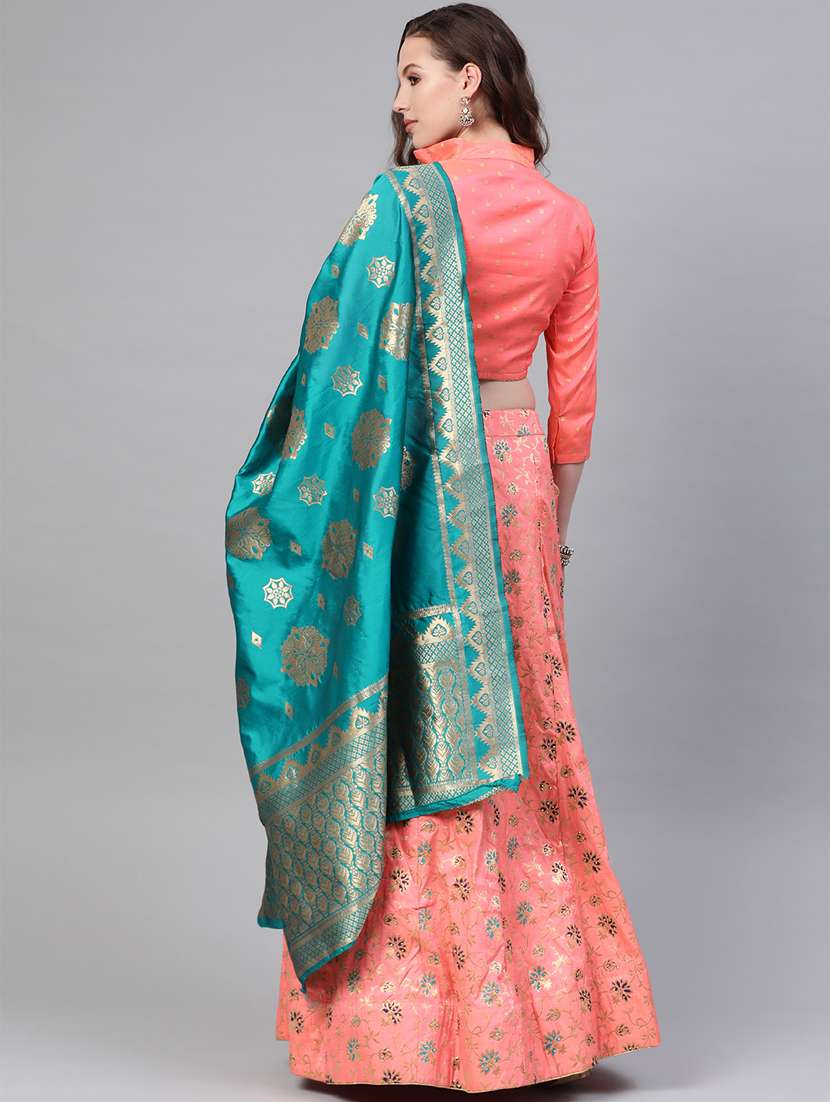 pastel flared lehenga - 17084735 -  Standard Image - 2