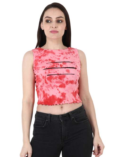 women's crop boat neck top - 17084792 -  Standard Image - 0