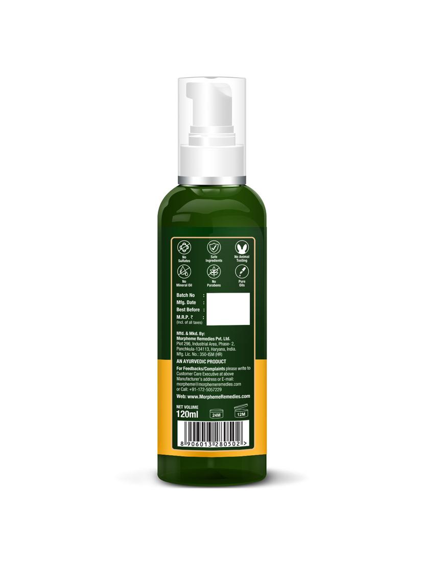 morpheme remedies ubtan haldi kesar face wash (tan removal, brightening), no sls/sulphate, paraben, 120ml - 17085100 - Standard Image - 2