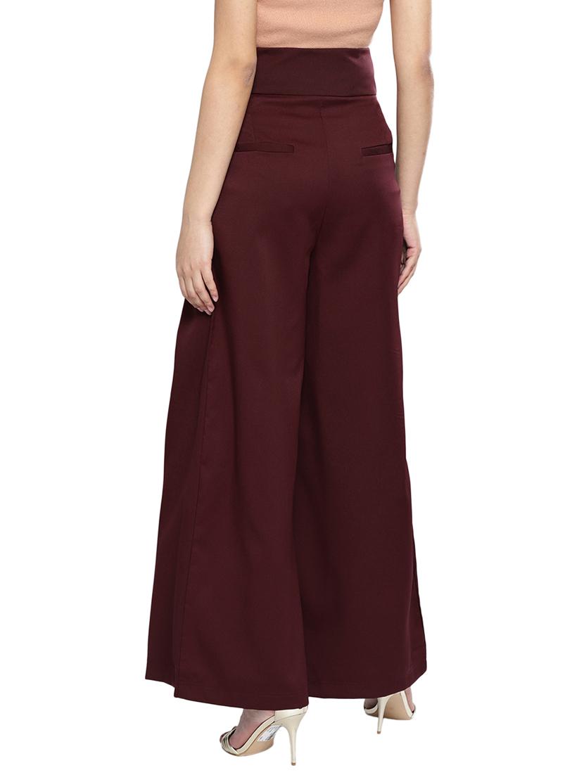 high rise pleated trouser - 17085263 - Standard Image - 2