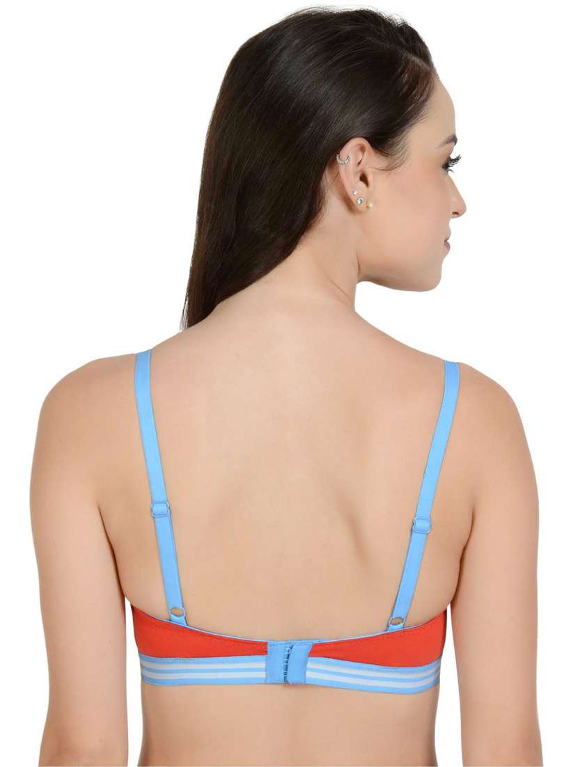 contrast detail t-shirt bra  - 17086260 -  Standard Image - 2