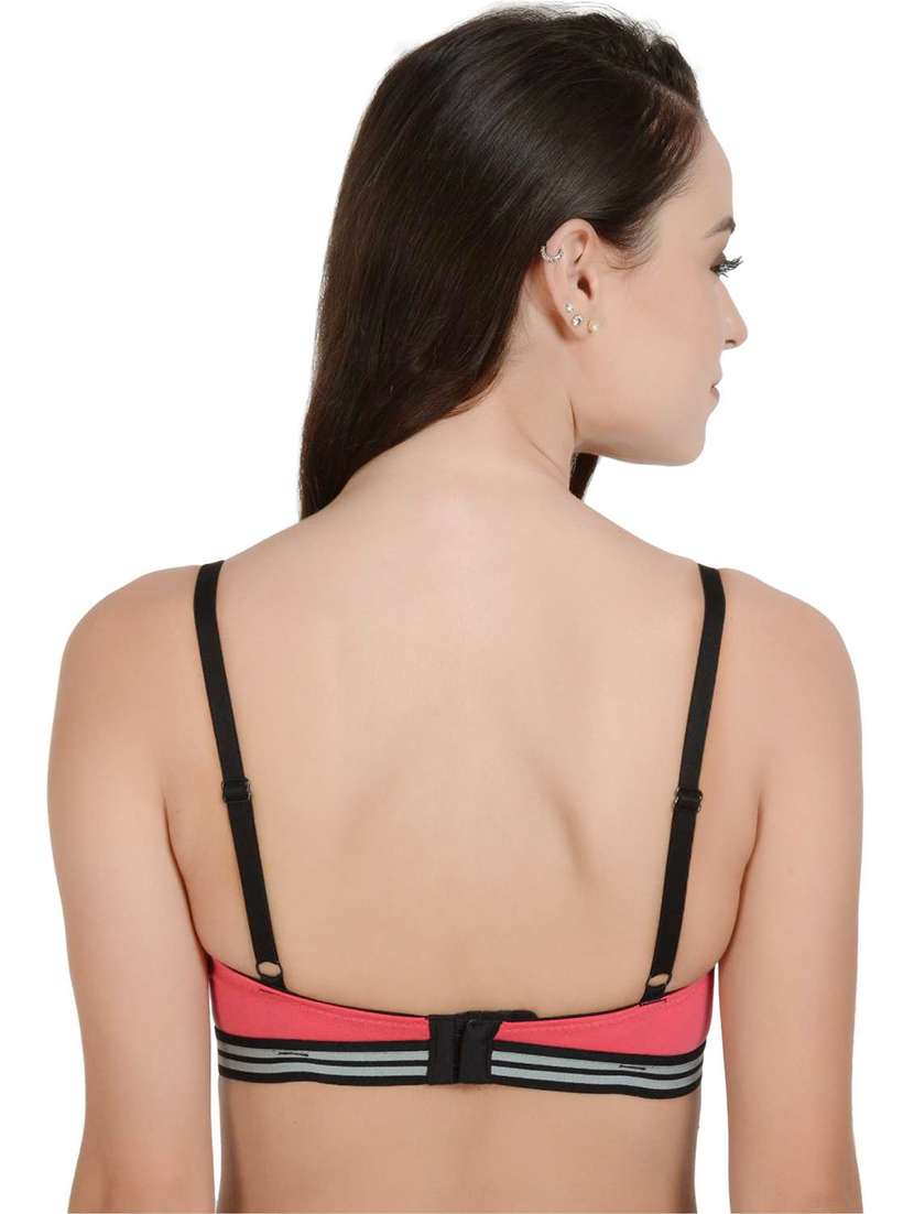 contrast detail t-shirt bra  - 17086262 -  Standard Image - 2