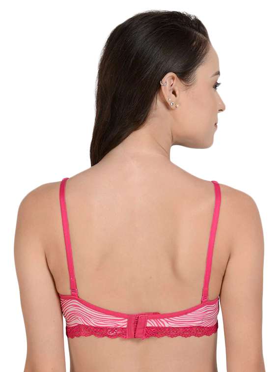 bow patch t-shirt bra - 17086287 - Standard Image - 2
