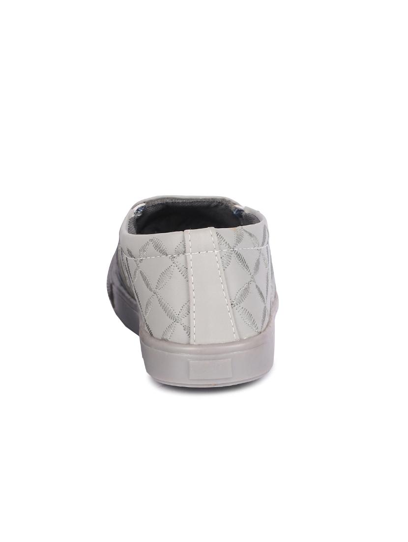 grey slip on casual shoes - 17086511 - Standard Image - 2