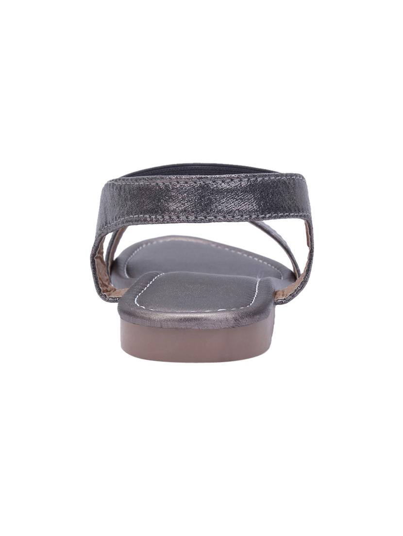 grey back strap sandals - 17086818 - Standard Image - 2