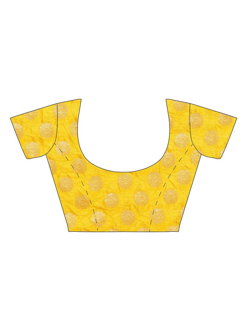 floral printed saree with blouse - 17089782 - Standard Image - 2