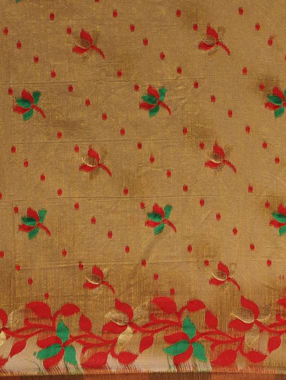 self design jamdani saree with blouse - 17089913 - Standard Image - 2