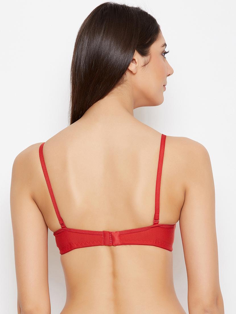 floral patch regular bra - 17090113 - Standard Image - 2