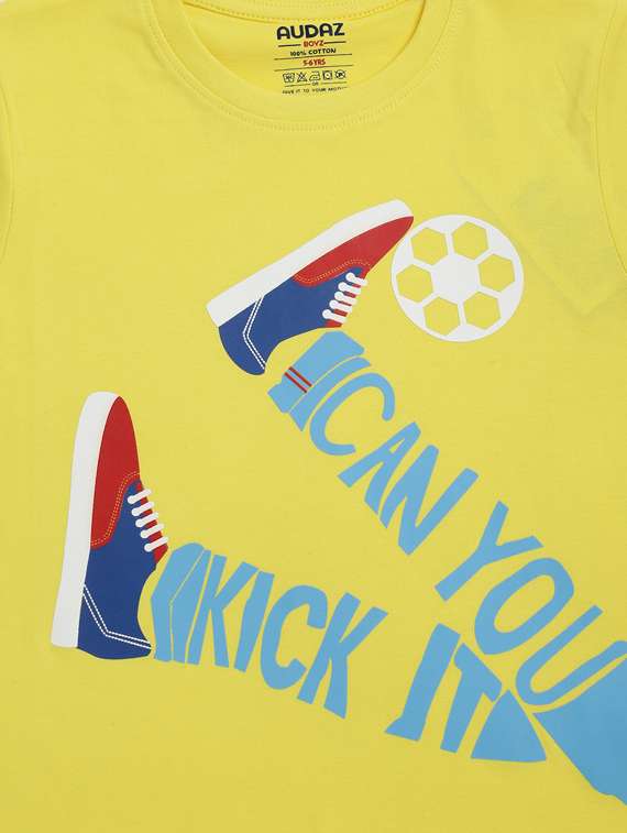 yellow cotton tshirt - 17092868 -  Standard Image - 2