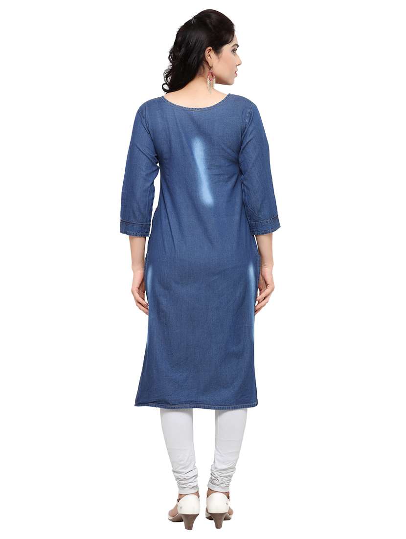 women's straight kurta - 17097783 -  Standard Image - 2