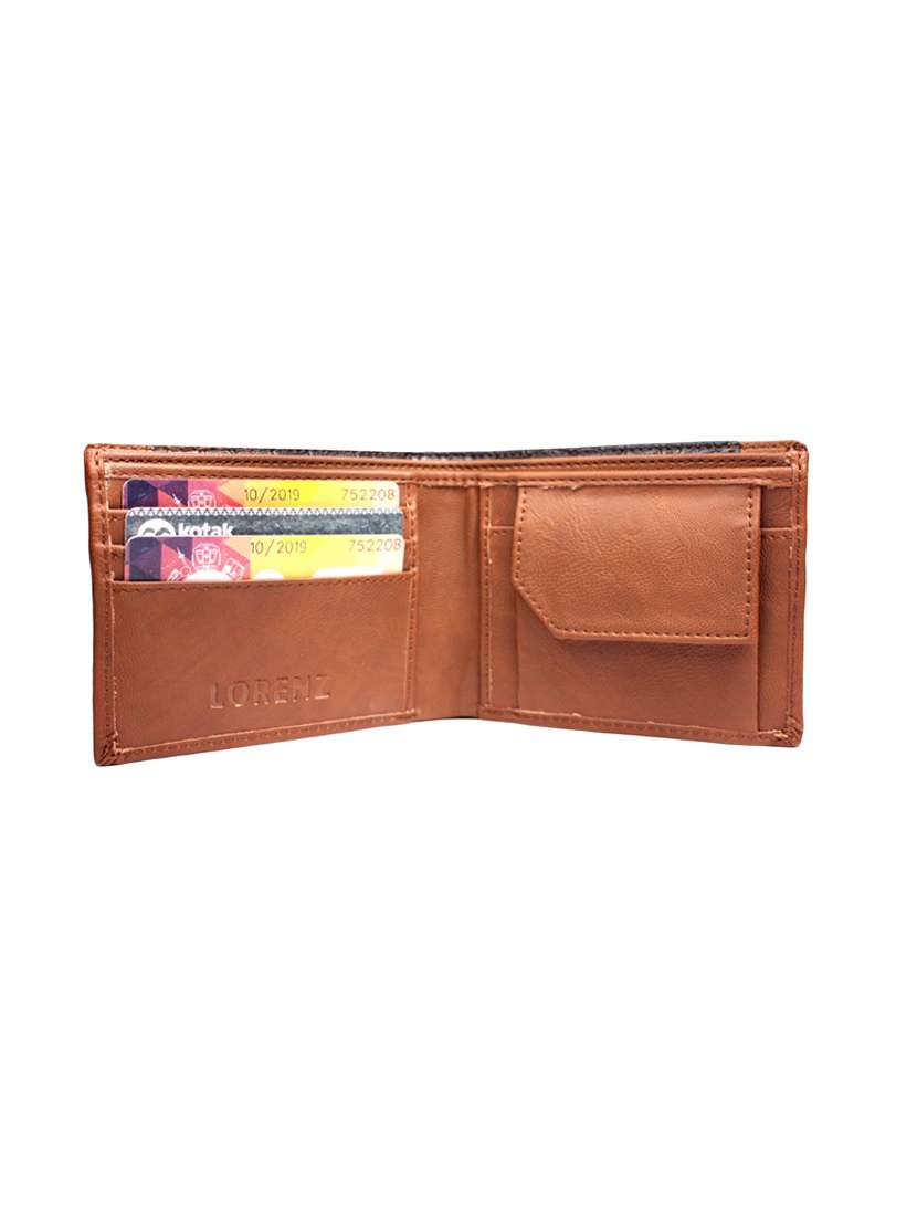 brown leatherette wallet - 17098701 - Standard Image - 2